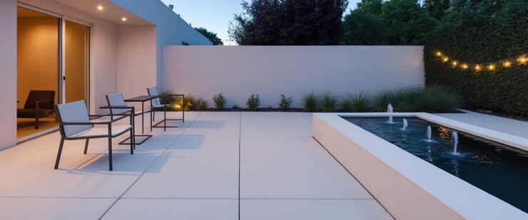 Heavy Traffic Outdoor Area